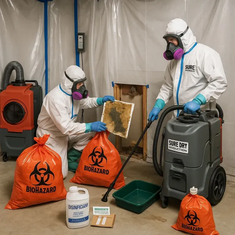 Contaminated Water Handling Protocols process in Isanti County, MN